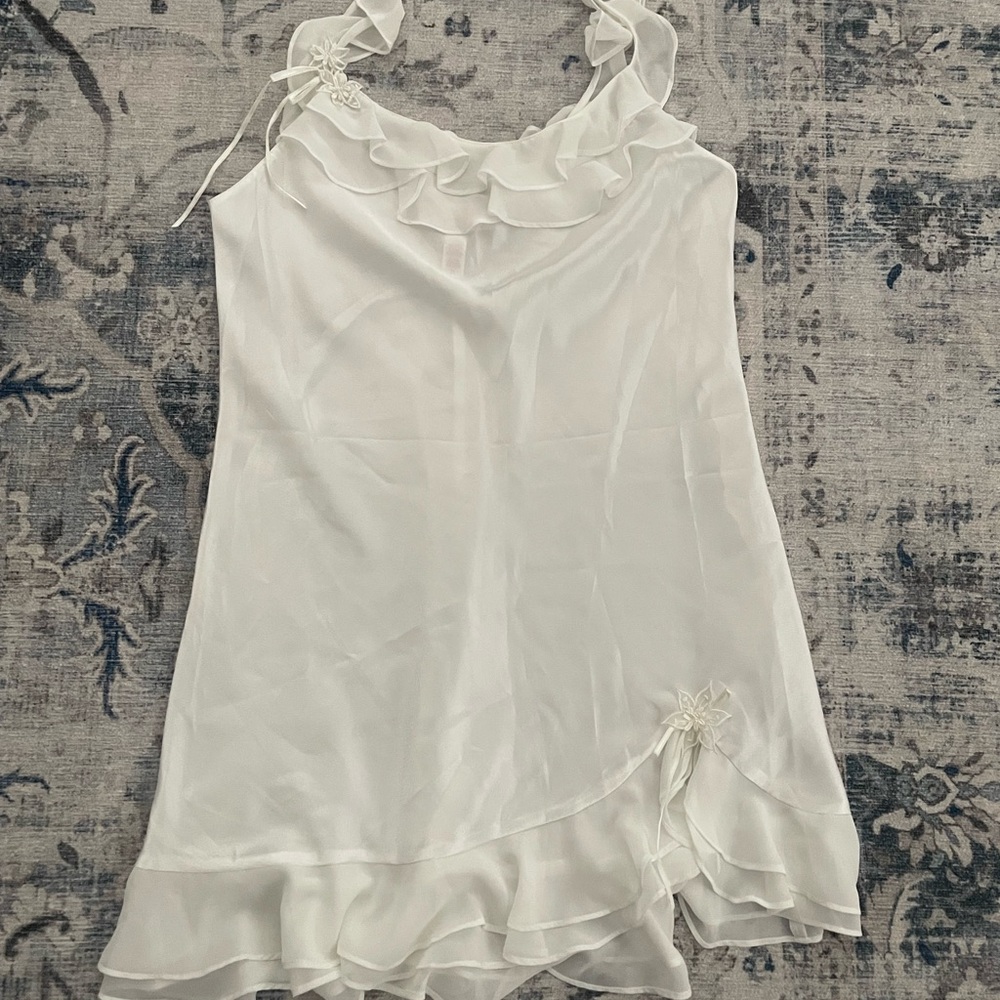 Oscar de la Renta nightie with matching robe